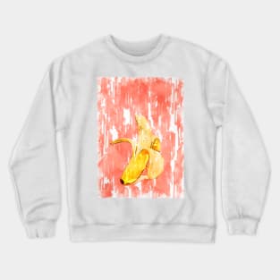 Peeled Banana Marker Sketch - For Fruit Lovers. Crewneck Sweatshirt